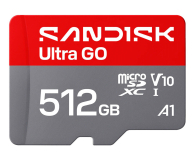 Sandisk 512GB microSDXC Ultra Go UHS-I 190MB/s - 1549245 - zdjęcie 1
